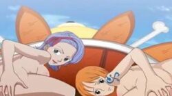 Nami et Nojiko dans un hentai plein de plaisir sexuel