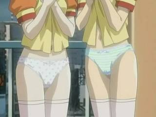 Manga Porno lesbien finit en threesome